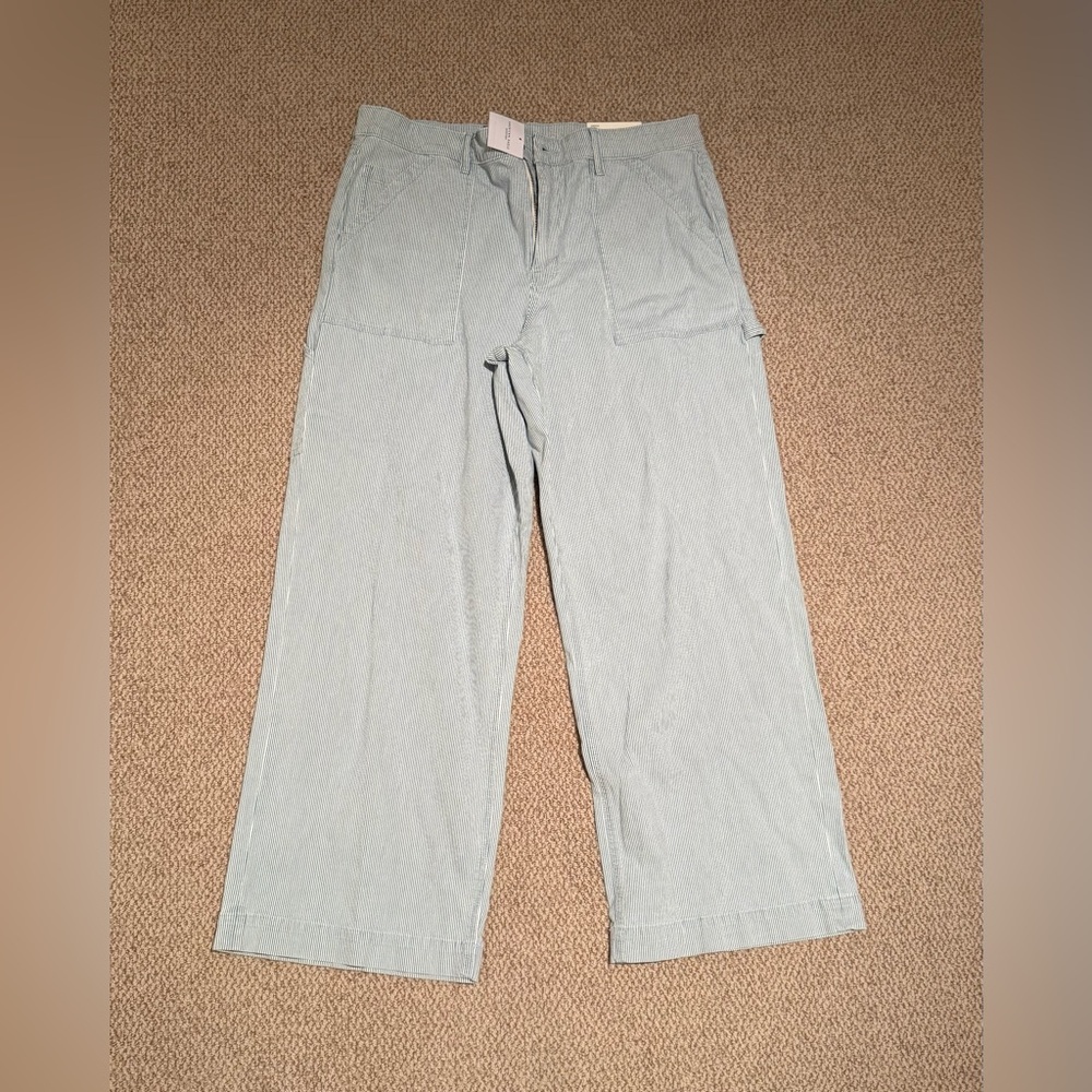American Eagle Outfitters Light Gray Cargo Pants